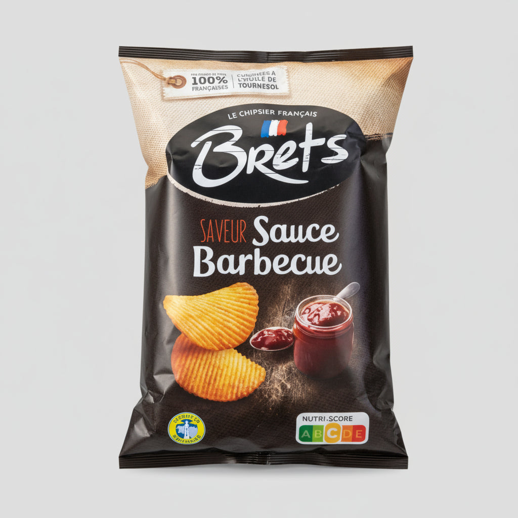 Brets BBQ crisps 125g ( France )