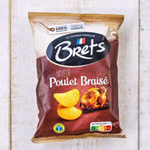 Brets Chicken Crisps 40g  ( France )