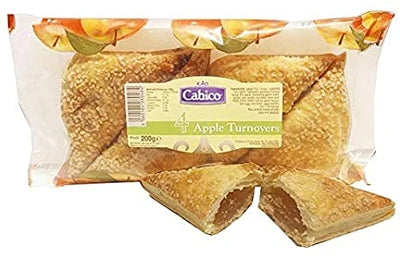 Cabico 4 pack Apple Turnovers 200g ( UK )