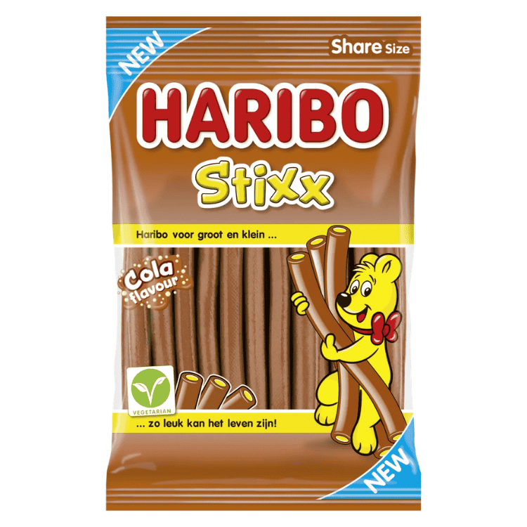 Haribo Stixx Cola Candies 160g ( Netherlands / Belgium )