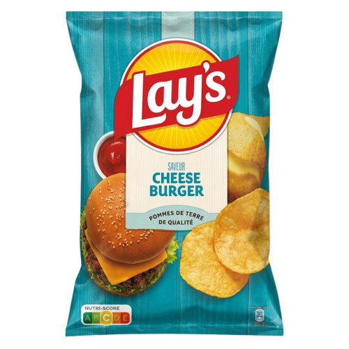 Lays Cheeseburger 120g  ( France )