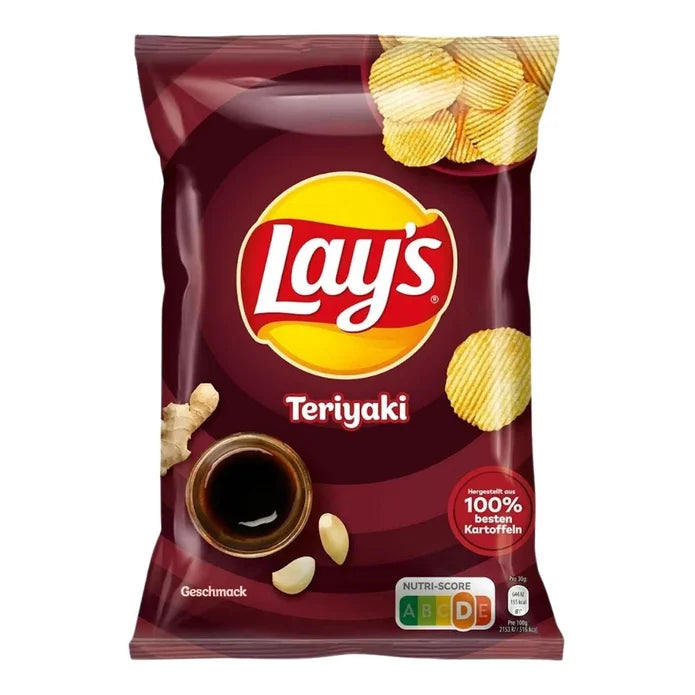 Lays Teriyaki Crisps 150g ( Germany )