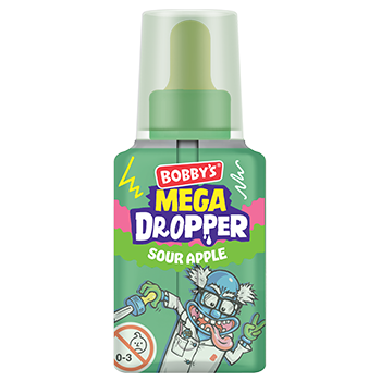 Bobby's Mega Dropper Liquid Candy 70g  ( UK )