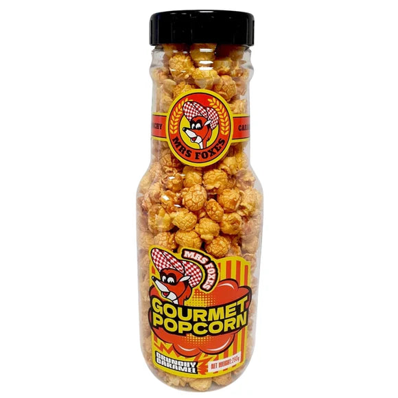 Mrs Foxes Gourmet Popcorn Crunchy Caramel 260g ( UK )