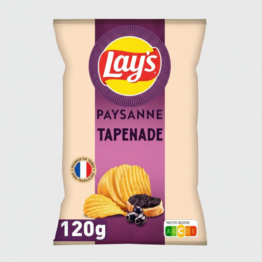 Lay's Paysanne Chips Tapenade 120g ( France )