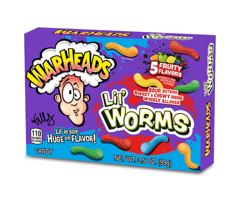 Warheads  Sour Worms  5oz (142g) (US)