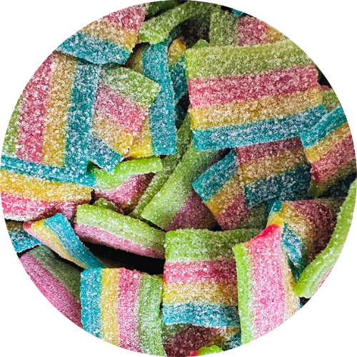 Bebeto Rainbow Belts 400g  ( UK )