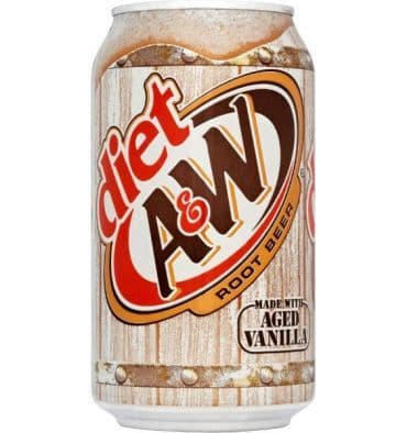A&W Root Beer Diet 355ml (US)