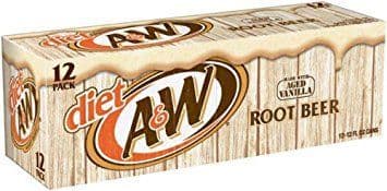 A&W Root Beer Diet 355ml (US)