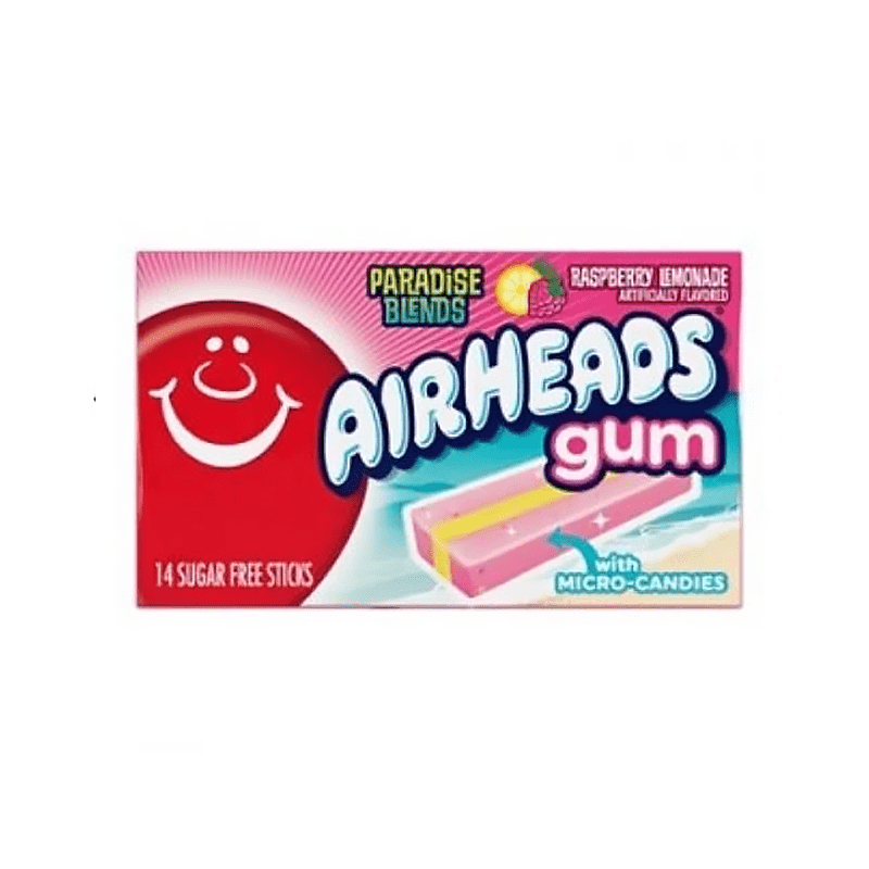 Airheads Gum - Paradise Blends Raspberry Lemonade - 1.185oz (34g) ( US )
