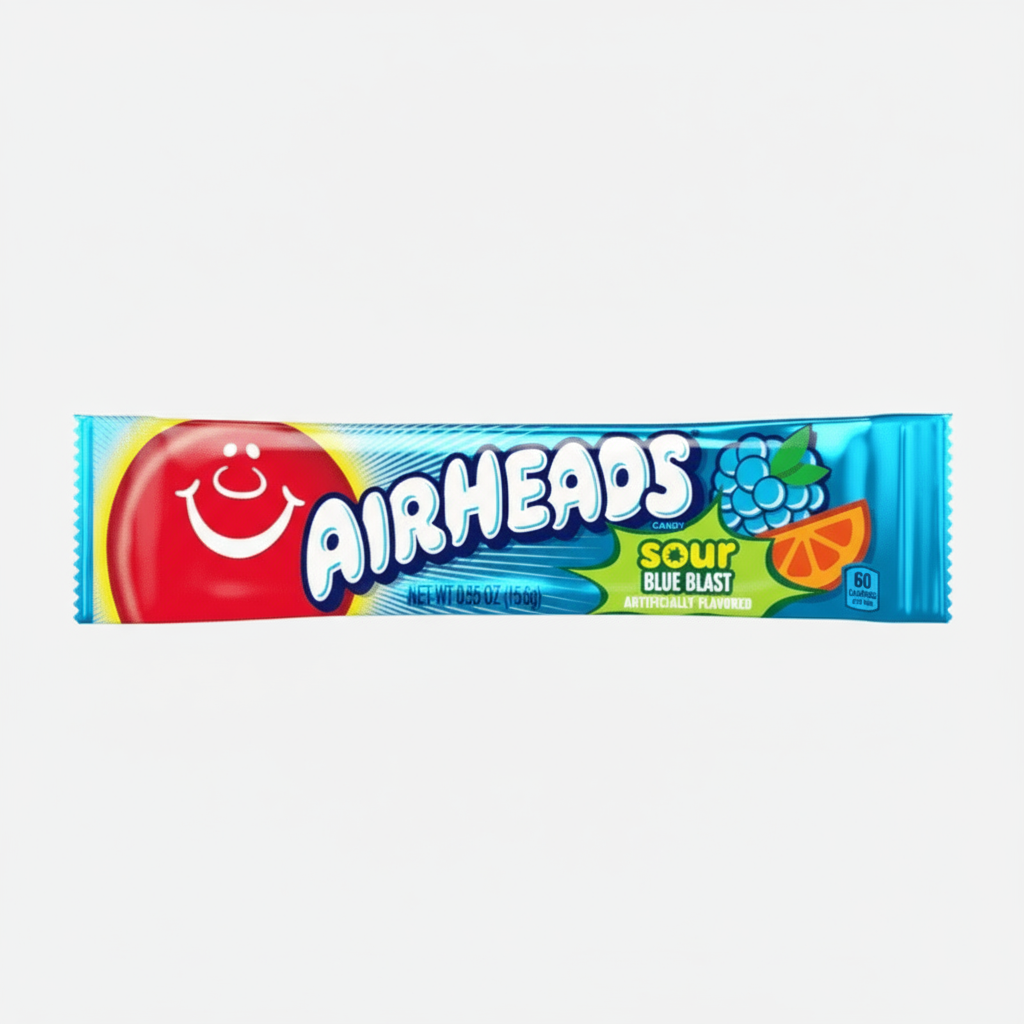 Airheads Sour Blue Blast 15.6g  (US)