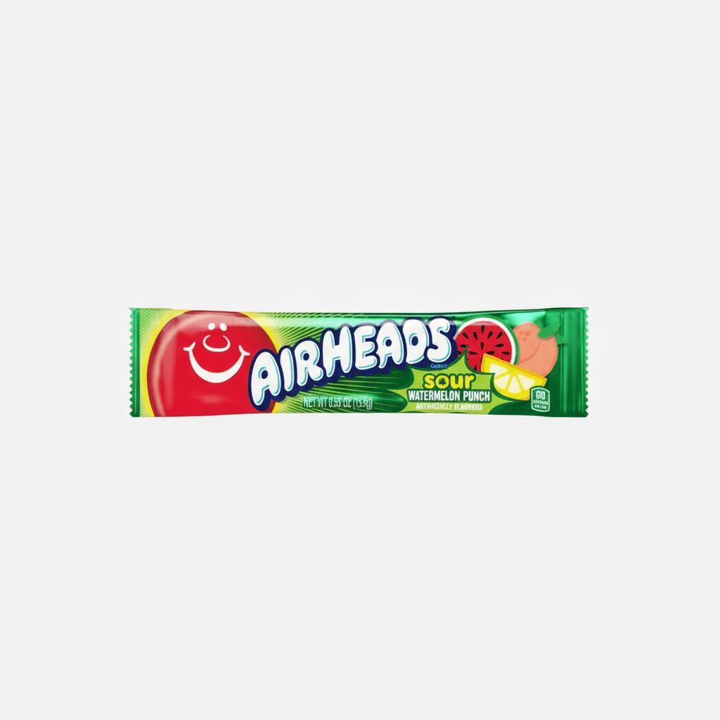 Airheads Sour Watermelon Punch 15g  (US)