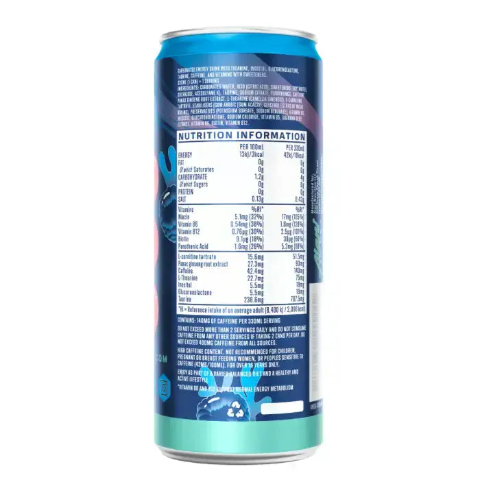 Alani Nu Breezeberry Energy Drink 330ml