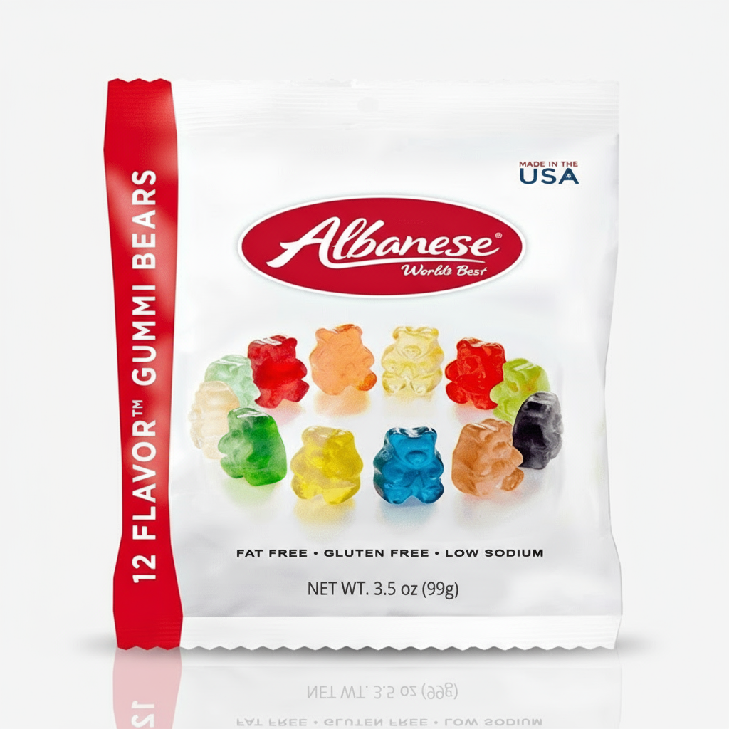 Albanese 12 Flavor Gummi Bears 99g ( US )