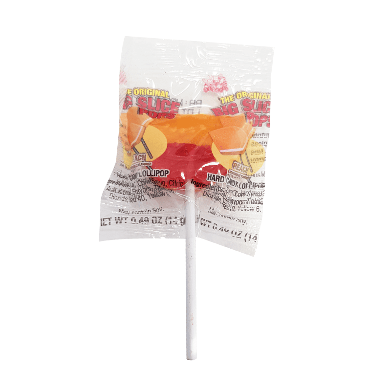 Alberts Big Slice Pops Peach  0.42oz (11.9g)  (US)