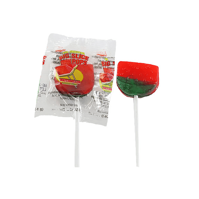 Alberts Big Slice Pops Watermelon  0.42oz (11.9g) 4 pack (US)