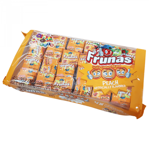 Alberts Frunas Fruit Chews Peach ( US )
