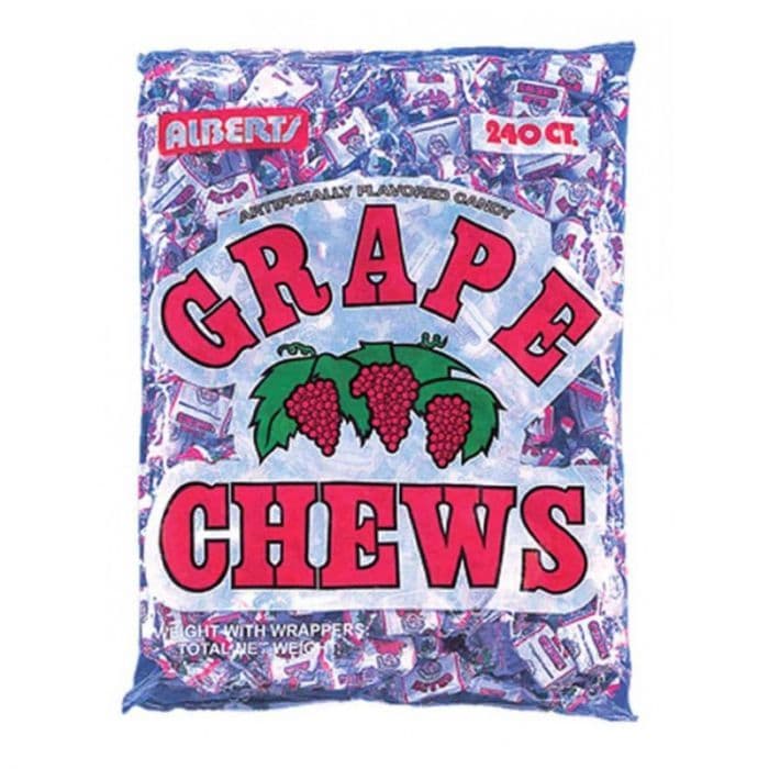 Alberts Grape Fruit Chews ( US )