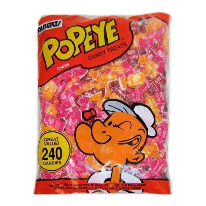 Alberts Popeye Fruit Chews ( US )