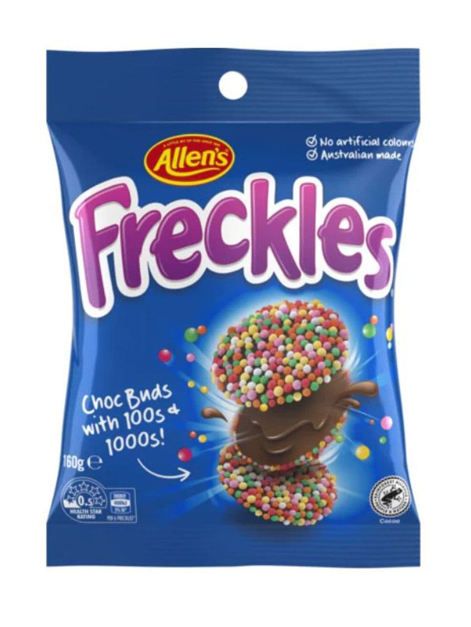 Allens Freckles 120g ( Australia )