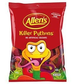 Allens Killer Pythons (192g) ( Australia )