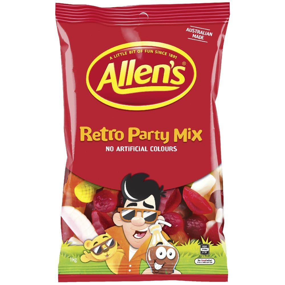 Allens Retro Party Mix  (190g) ( Australia )