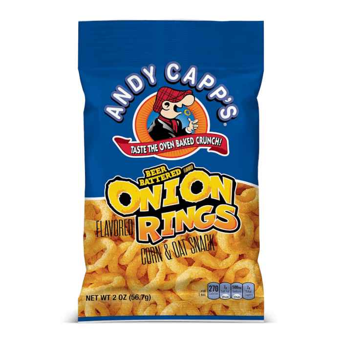 Andy Capp's Beer Battered Onion Rings 2oz (56.7g) ( US )