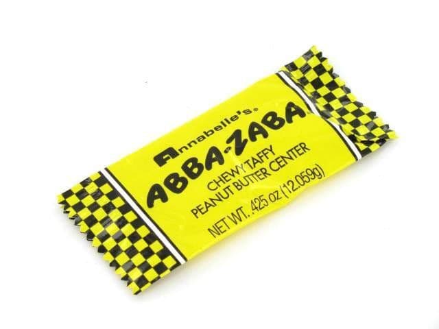 Annabelle's Abba Zaba Minis - Chewy Taffy Peanut Butter Candy Bars ( US )