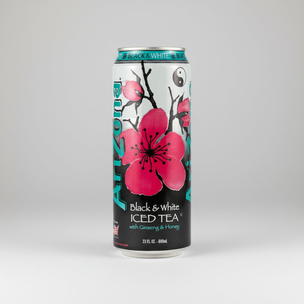 Arizona Black & White Tea 23oz ( 680ml Can ) (US)