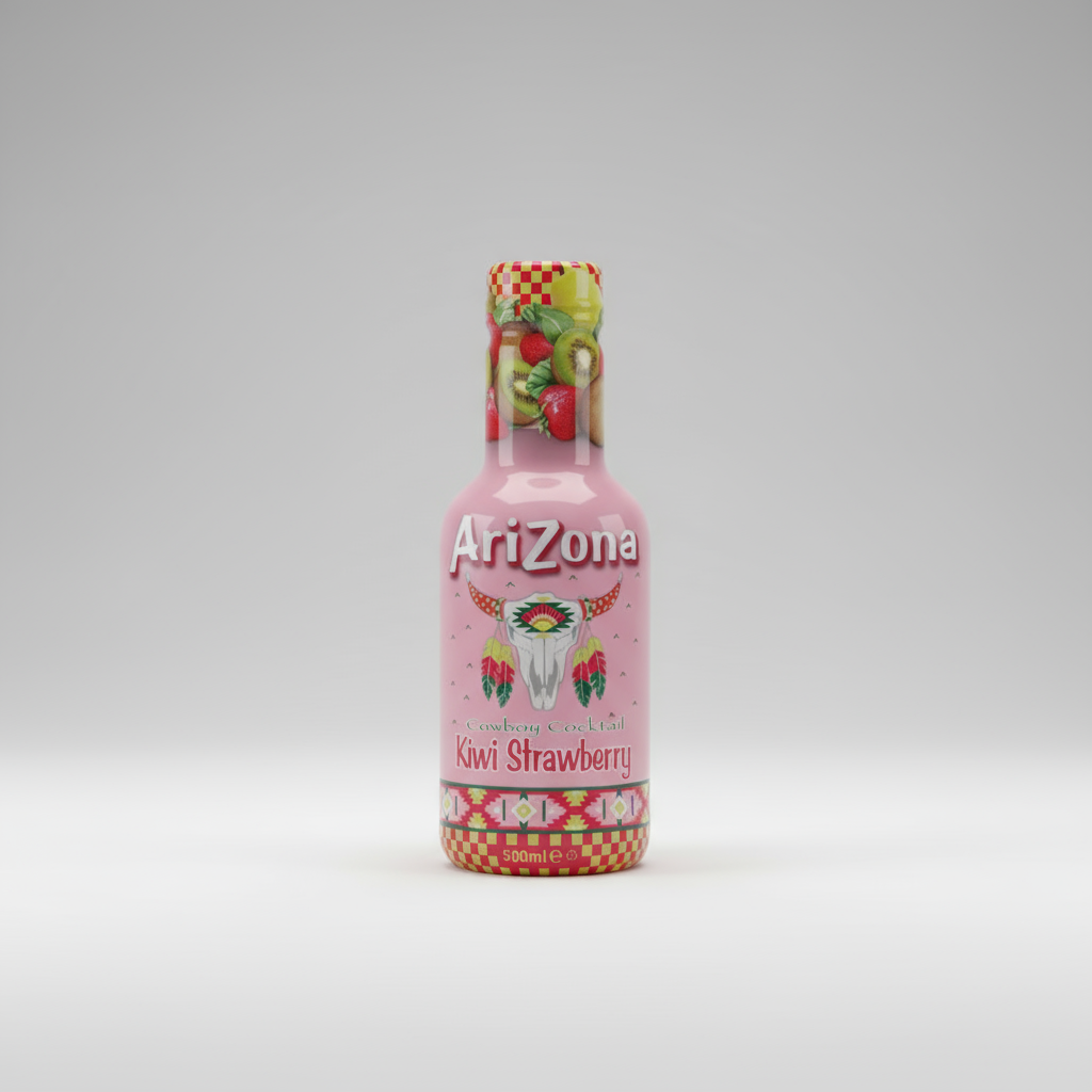 AriZona  cowboy  Cocktail Kiwi Strawberry  500ml  ( Netherlands )