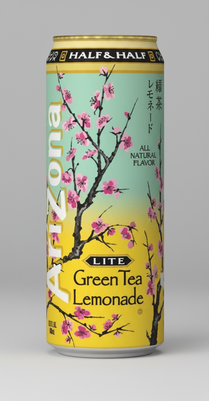 Arizona Lite Green Tea Lemonade 680ml  (US)