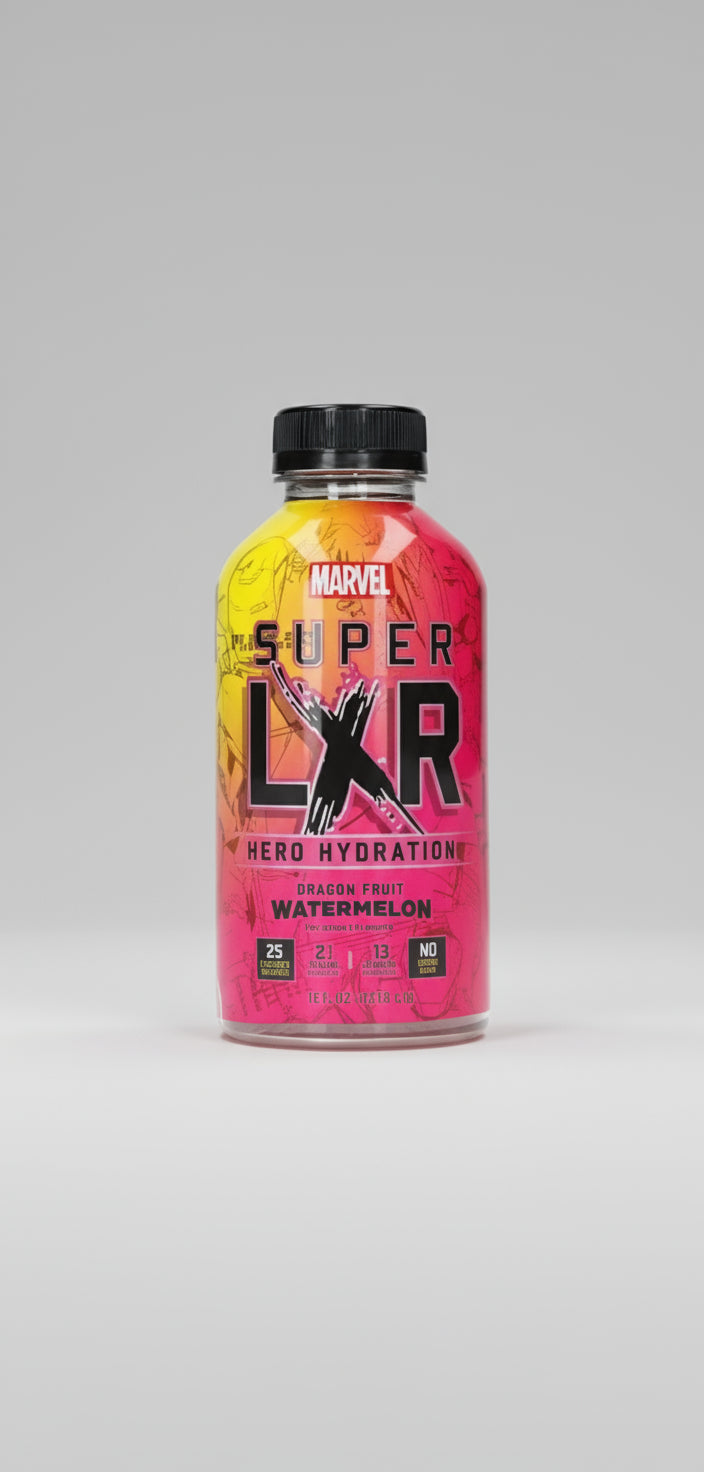 Arizona X MARVEL SUPER LXR Dragonfruit Watermelon - 16fl.Oz (473ml) ( US )