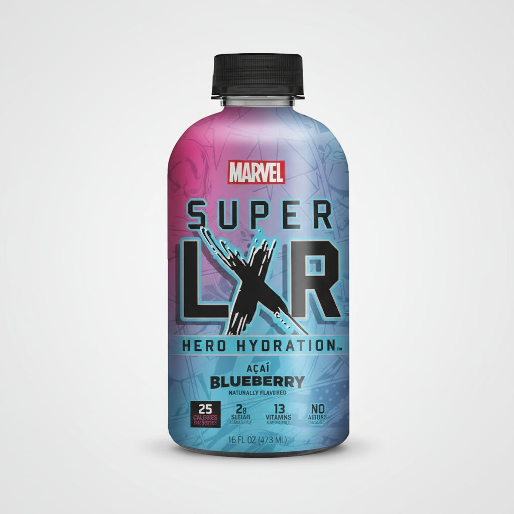 Arizona X Marvel Super LXR Hero Hydration Açaí Blueberry - 16fl.Oz (473ml) ( US )