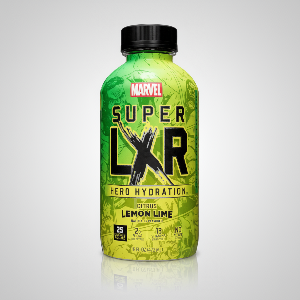 Arizona x Marvel Super LXR Hero Hydration Citrus Lemon Lime 16fl.oz (473ml) ( US )