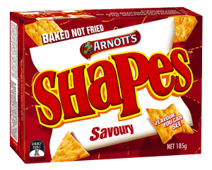 Arnotts Shapes - Savoury (185g) ( Australia )