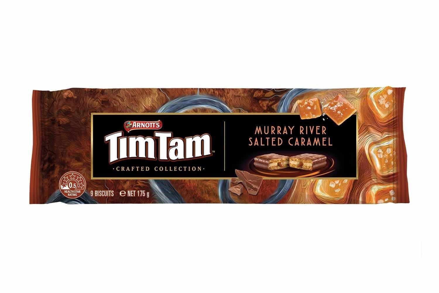 Arnotts Tim Tam Crafted Collection - Murray River Salted Caramel (175g)  ( Australia )