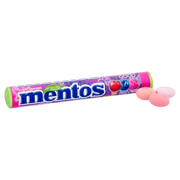 Mentos Chewy Dragees Feeling Berry Good  37.5g ( UK )
