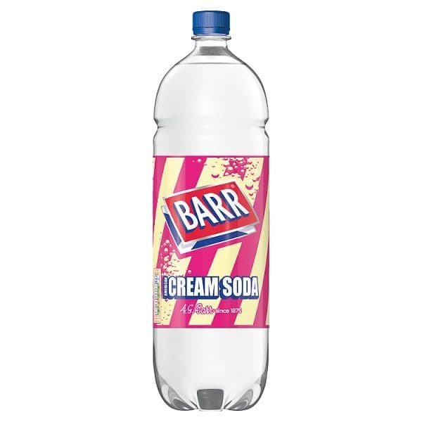 Barr American Cream Soda 2 Ltr Bottle (UK)