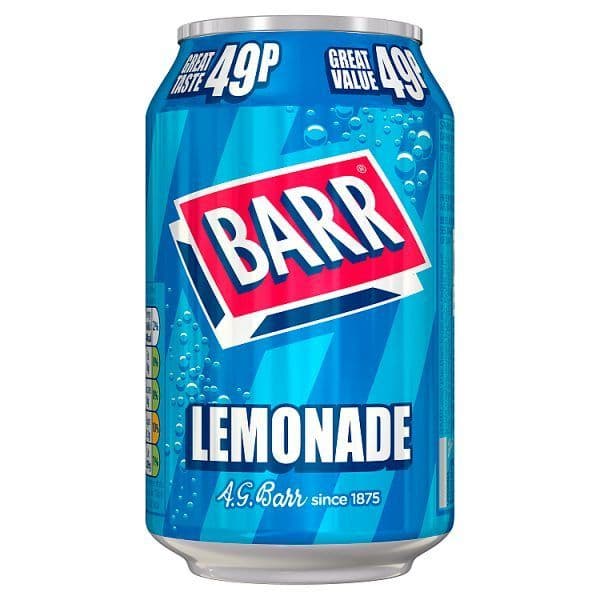Barr Lemonade 330ml Can (UK)