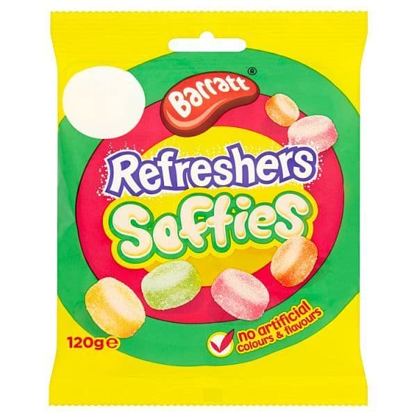 Barratt Refreshers Softies 120g Packet &#x28;UK&#x29;