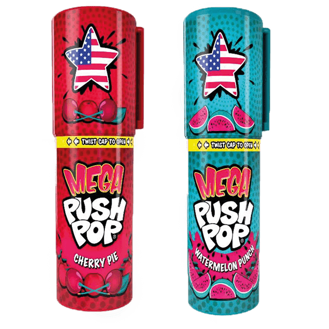 Bazooka Mega Push Pop (UK)