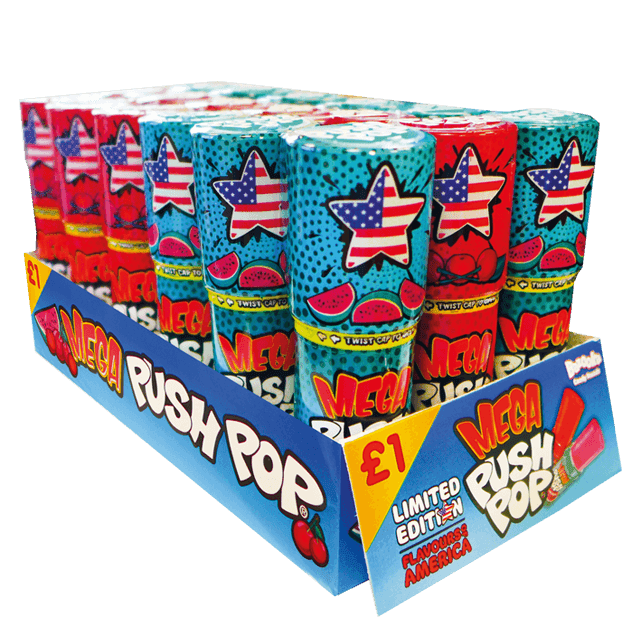 Bazooka Mega Push Pop (UK)