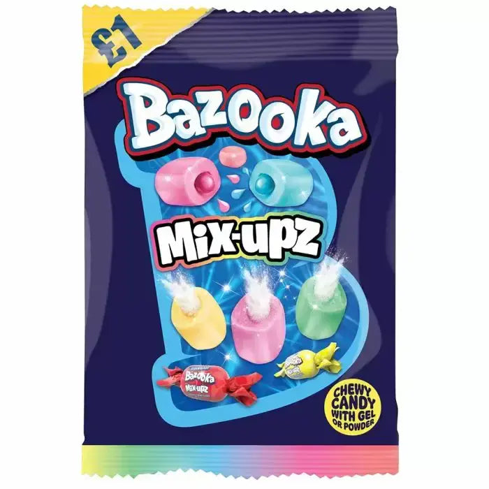 Bazooka Mix Upz Bags 120g ( UK )