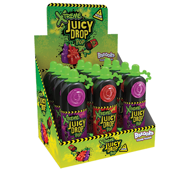 Bazooka Xtreme Juicy Drop Pop (UK)