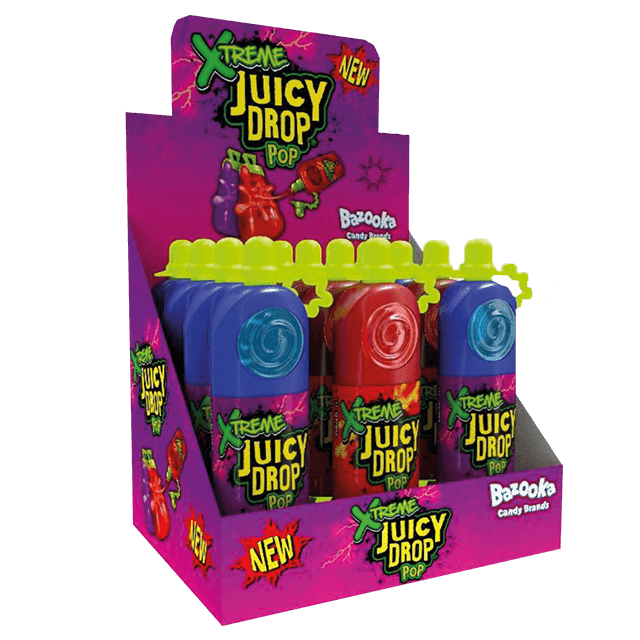 Bazooka Xtreme Juicy Drop Pop (UK)