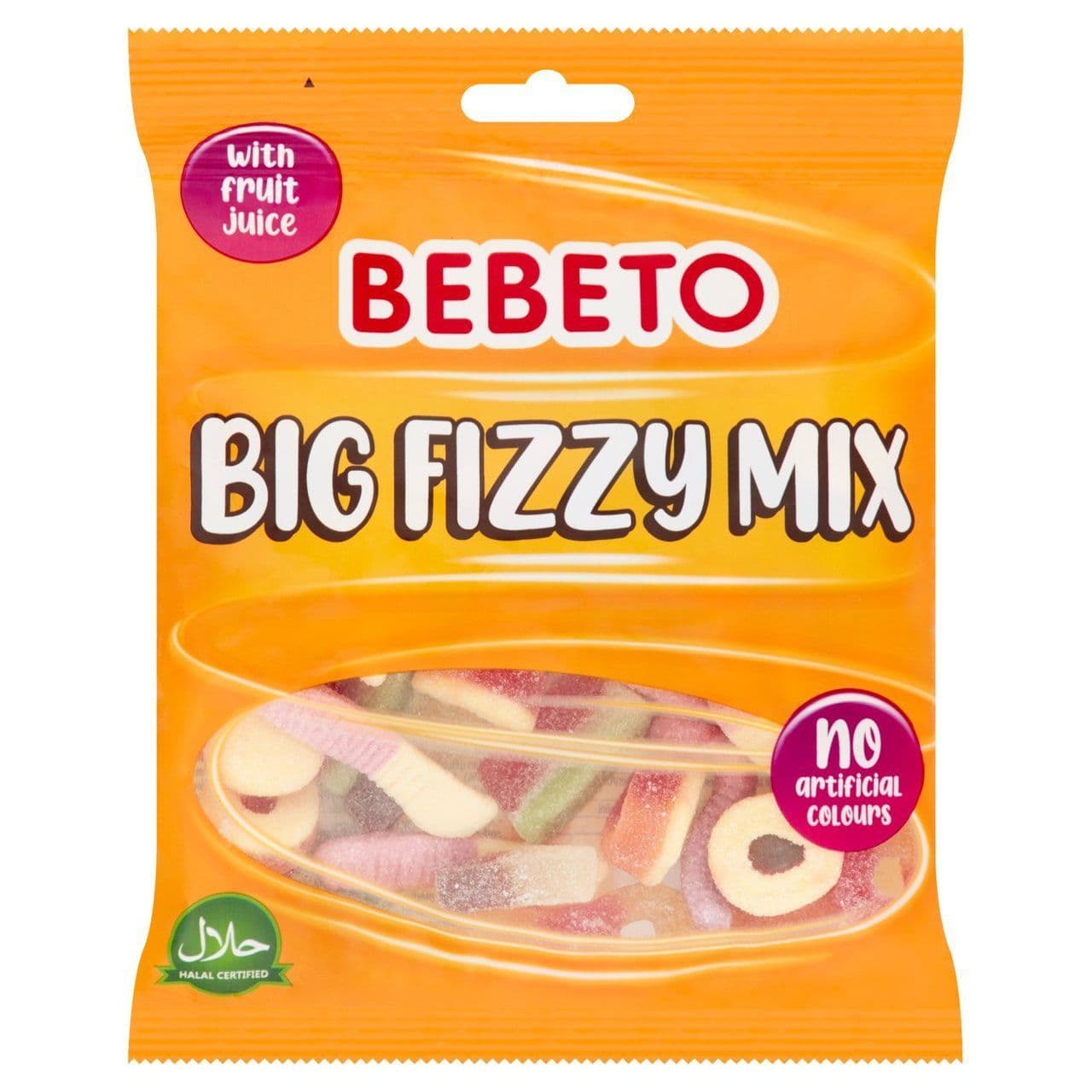 Bebeto Big Fizzy Mix  150g  ( Turkey )