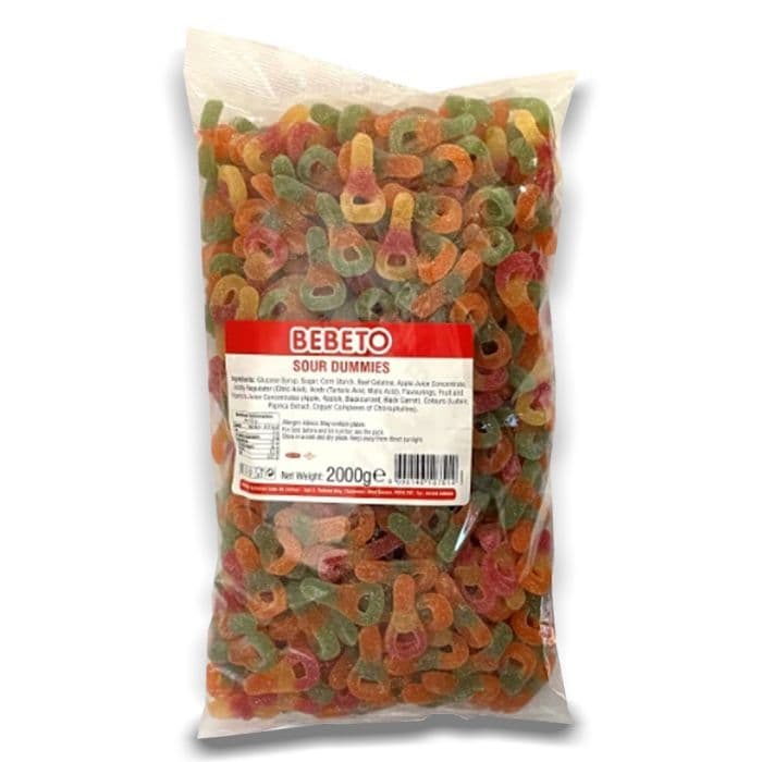 Bebeto Fizzy Dummies 100g  ( Turkey )