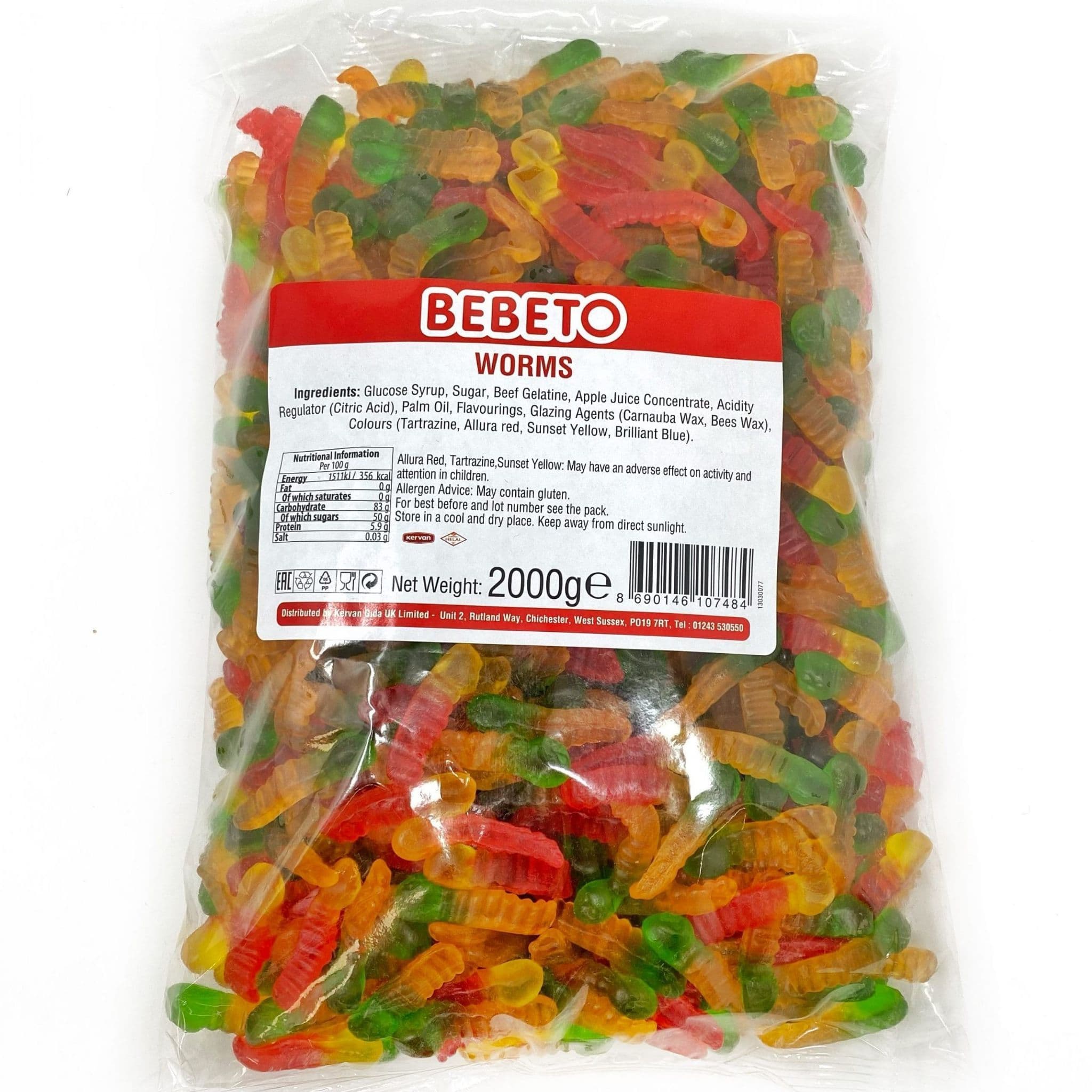 Bebeto Jelly Worms ( Turkey )