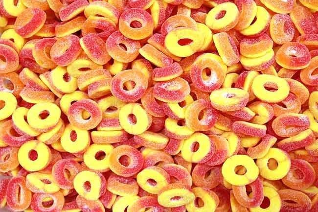 Bebeto Mini Peach Rings ( Turkey )