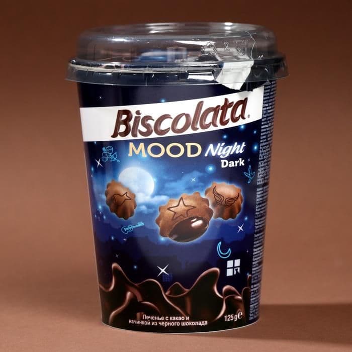 Biscolata  Mood Night Bitter  Mini Biscuits 125g ( Turkey )